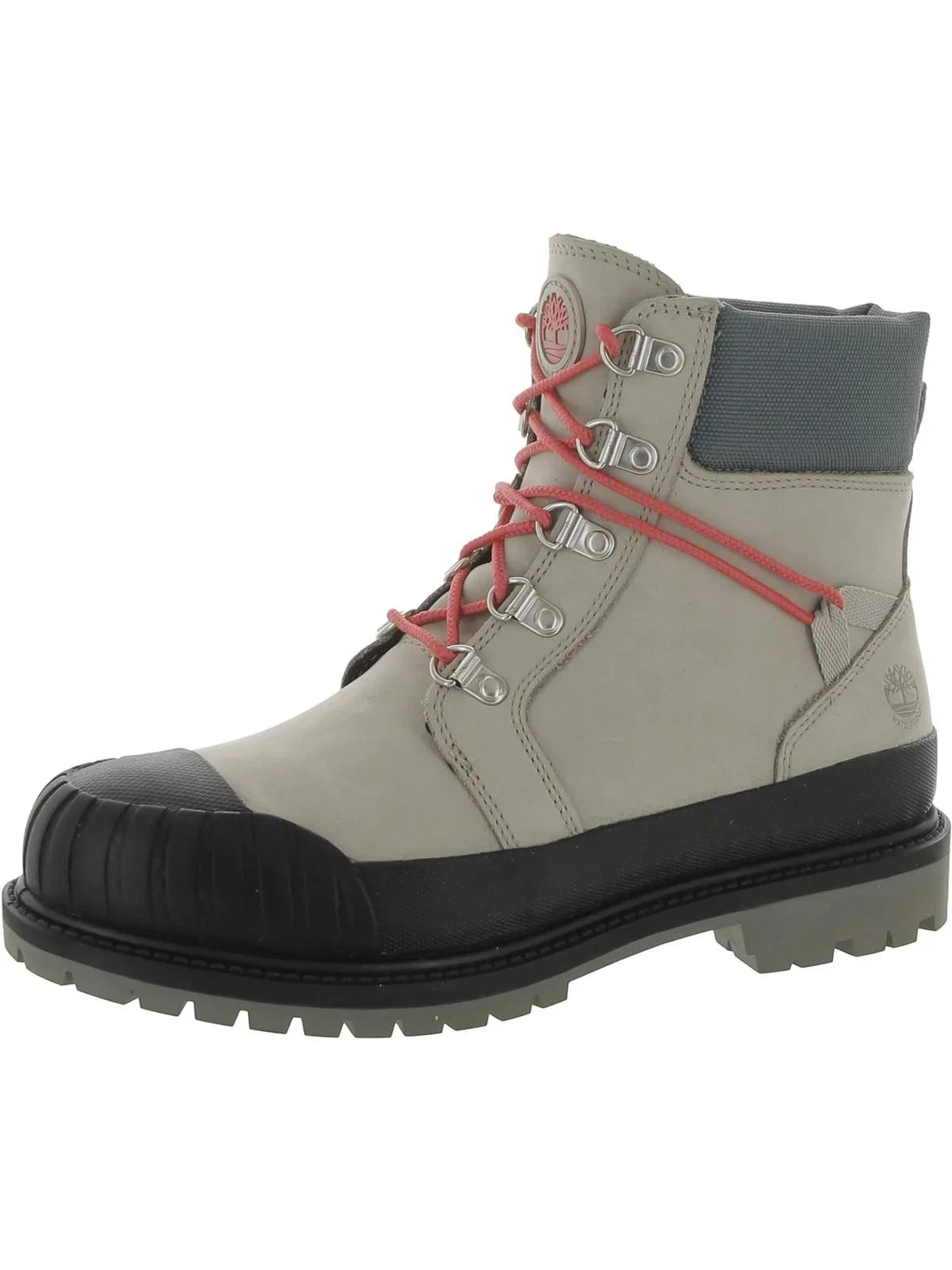 Timberland Womens Leather Heritage 6" Lace-up & Toe Combat Boots Round