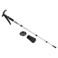 T Uxcell Telescopic Hiking Trekking Silver Pole Collapsible Inch Poles 43 Handle,