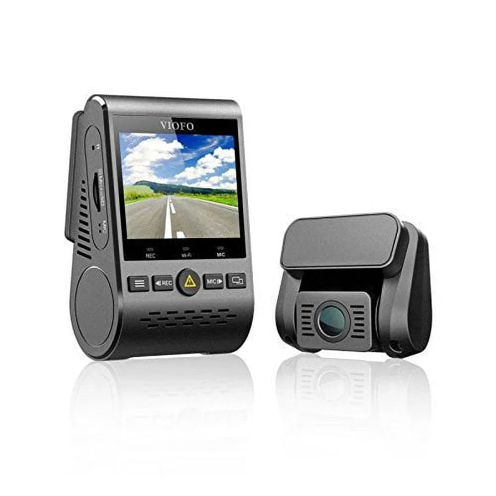with VIOFO Car 1080p GPS Dash Duo A129 Logger Camera 30fps 2-Channel Full HD
