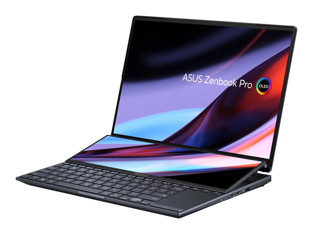 GHz 3050 14.5" Zenbook 1 tech NVMe, - TB - / 6E 1800 - i9 - OLED - - 12900H Home - Ti 120 RAM UX8402ZE-DB96T Intel - ASUS 2880 2.5 11 OLED RTX 14 GF (2.8K) Hz 32 Win @ Pro Performance GB Duo Core SSD touchscreen black Wi-Fi x