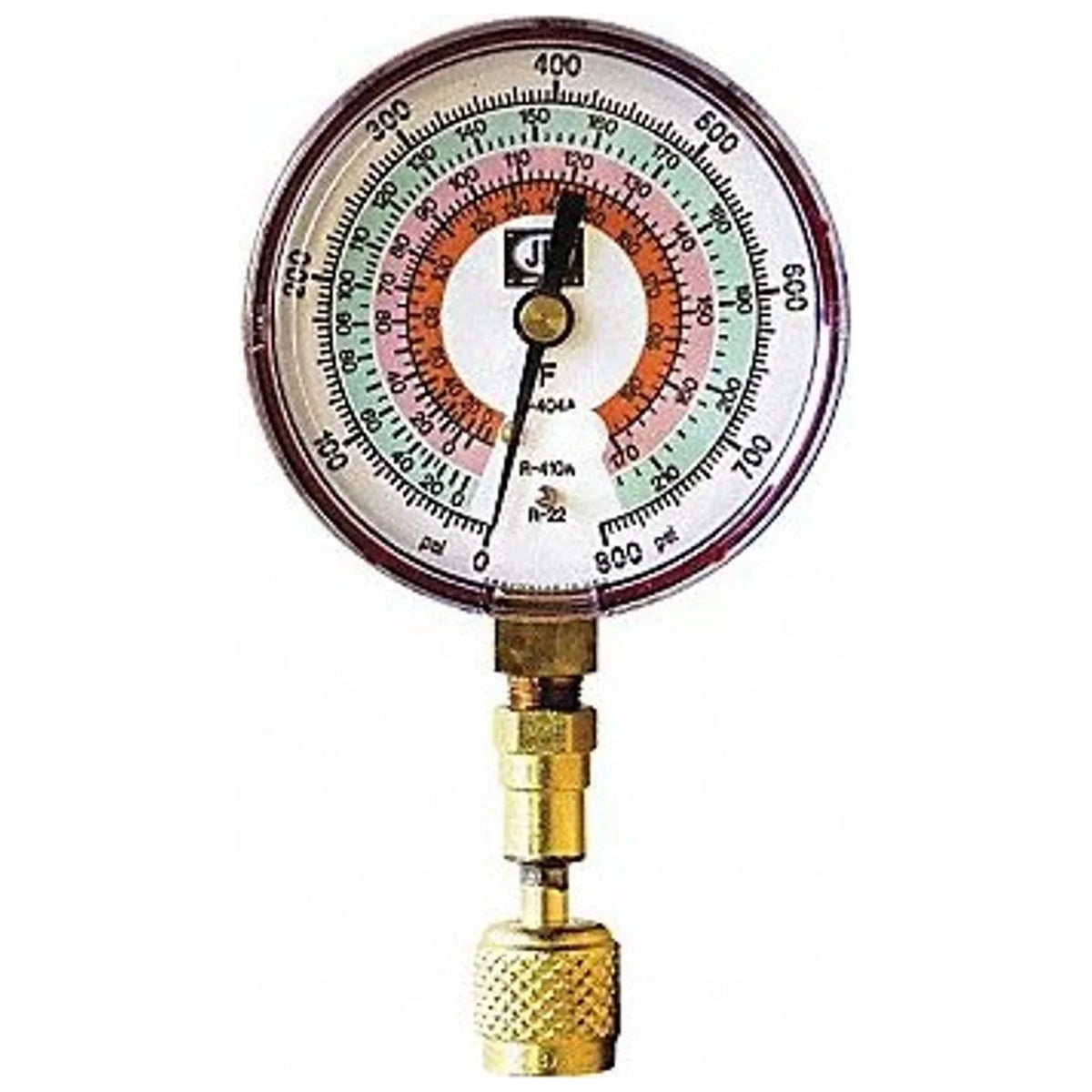 R-404A, Test R-410A Gauge,Red,For Industries QC-G825 R-22, Jb