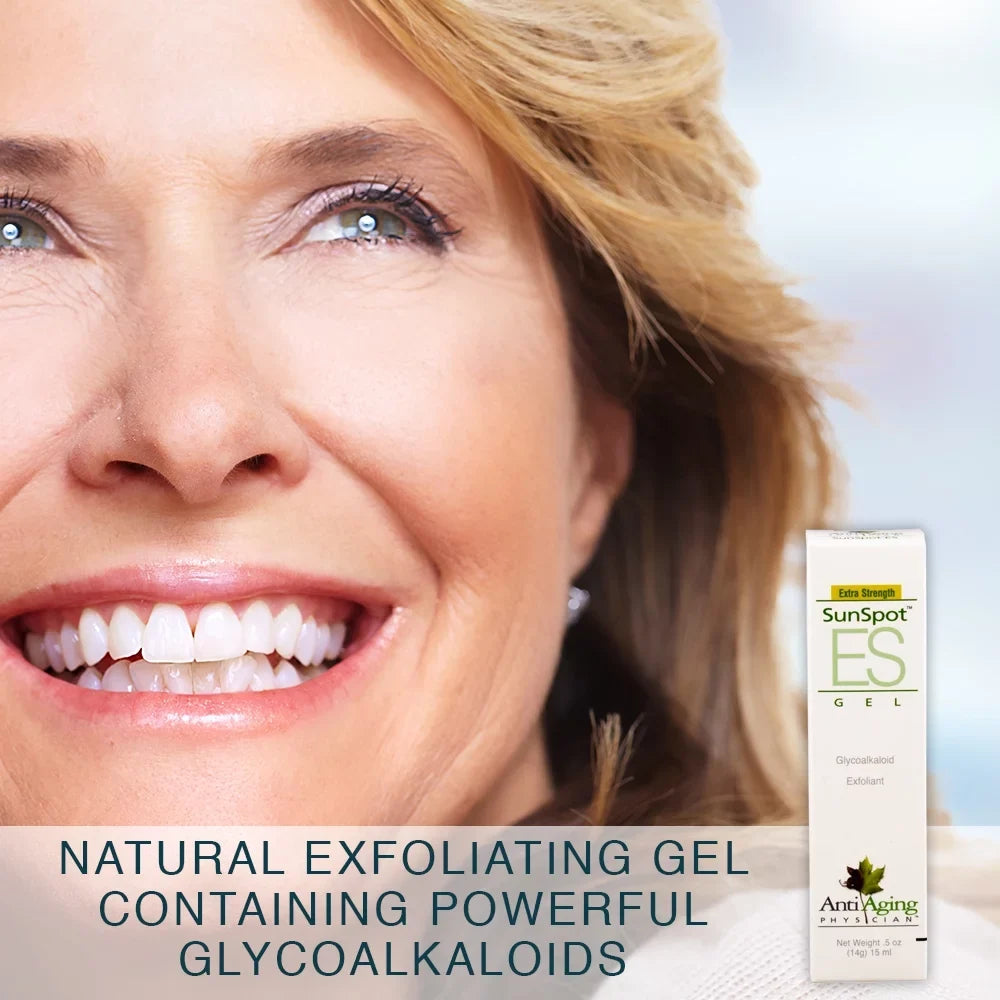 ES, Lane Natural Exfoliant - Innovative Ounce) SunSpot Gel (0.5