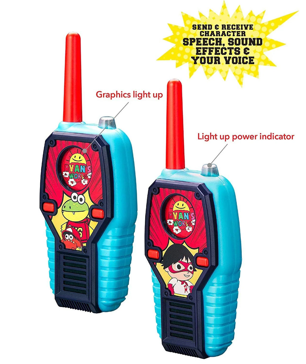 FRS Talkies for Sounds Kids World Walkie with Lights and Ryans
