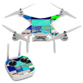 Squares Skins Decal Skin Textures 3 Professional Vinyl Kit Phantom DJI