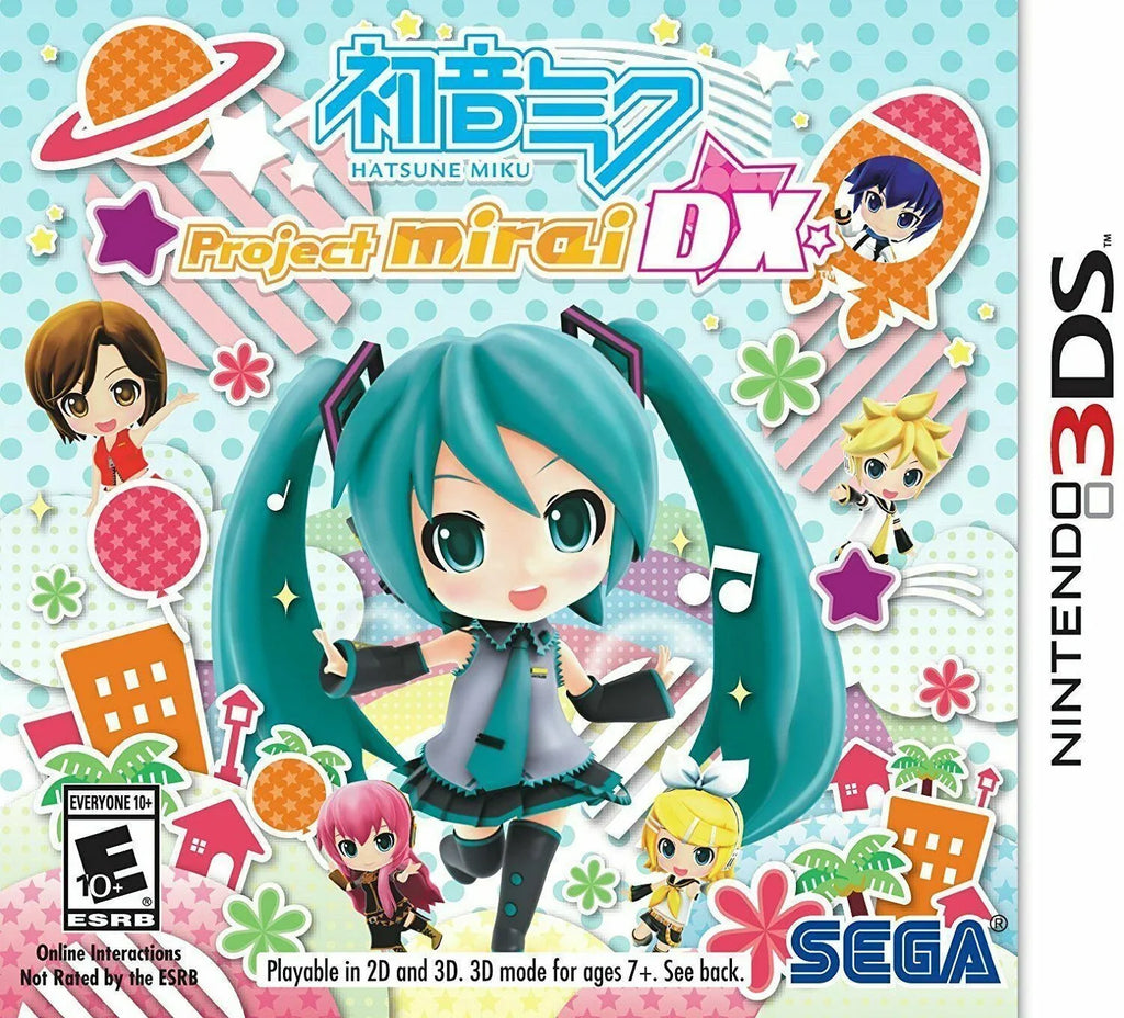 Nintendo Project [2DS Miku: Hatsune Anime] NEW Rhythm 3DS DX Mirai SEGA - Action