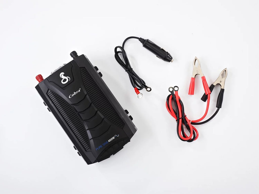 PURE SINE Inverter Power Charge with - Fast USB Cobra 400-Watt 400W SINE PURE
