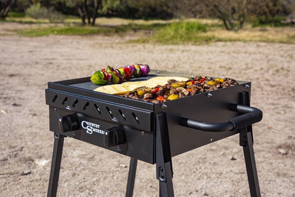 Burner Smokers Griddle 20" Country 2 Outdoor