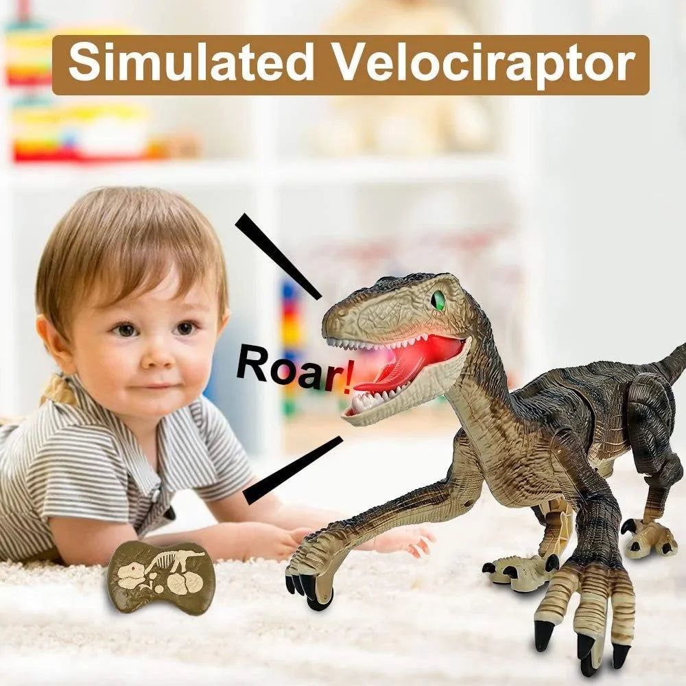 up Head, Toys Shaking Kids Dinosaur Eyes, 3-12 Sounds, Control for Years Dinosaur Light Toy Walking Gift Roaring 3D Remote Age with