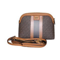 Michael … Michael Stripe Crossbody Bag Logo Large Dome Kors