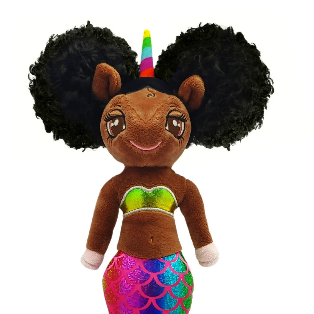 Unicorn Doll with Aaliyah and Matching - inch Top 16 Tail Iridescent Mermaid