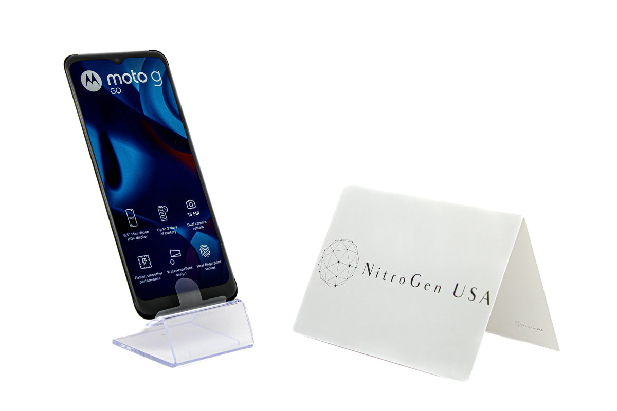 '- 6.5" Motorola Moto Smartphone XT2163-7 G 4G 32GB/2GB Go Android White-