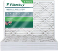 MERV AC Filterbuy Pleated HVAC 13 Furnace 14x20x1 (6-Pack) Air Filters