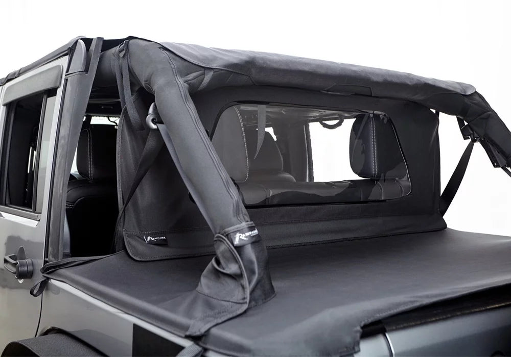 JK Wrangler 2007-2018 Windbreaker For RealTruck Black by 2 4 990035 & Door Jeep Diamond Rampage Door,