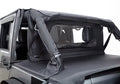 JK Wrangler 2007-2018 Windbreaker For RealTruck Black by 2 4 990035 & Door Jeep Diamond Rampage Door,