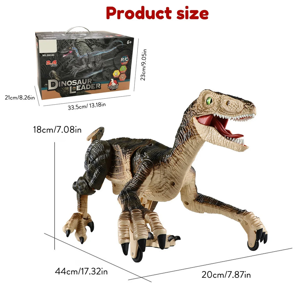 up Head, Toys Shaking Kids Dinosaur Eyes, 3-12 Sounds, Control for Years Dinosaur Light Toy Walking Gift Roaring 3D Remote Age with