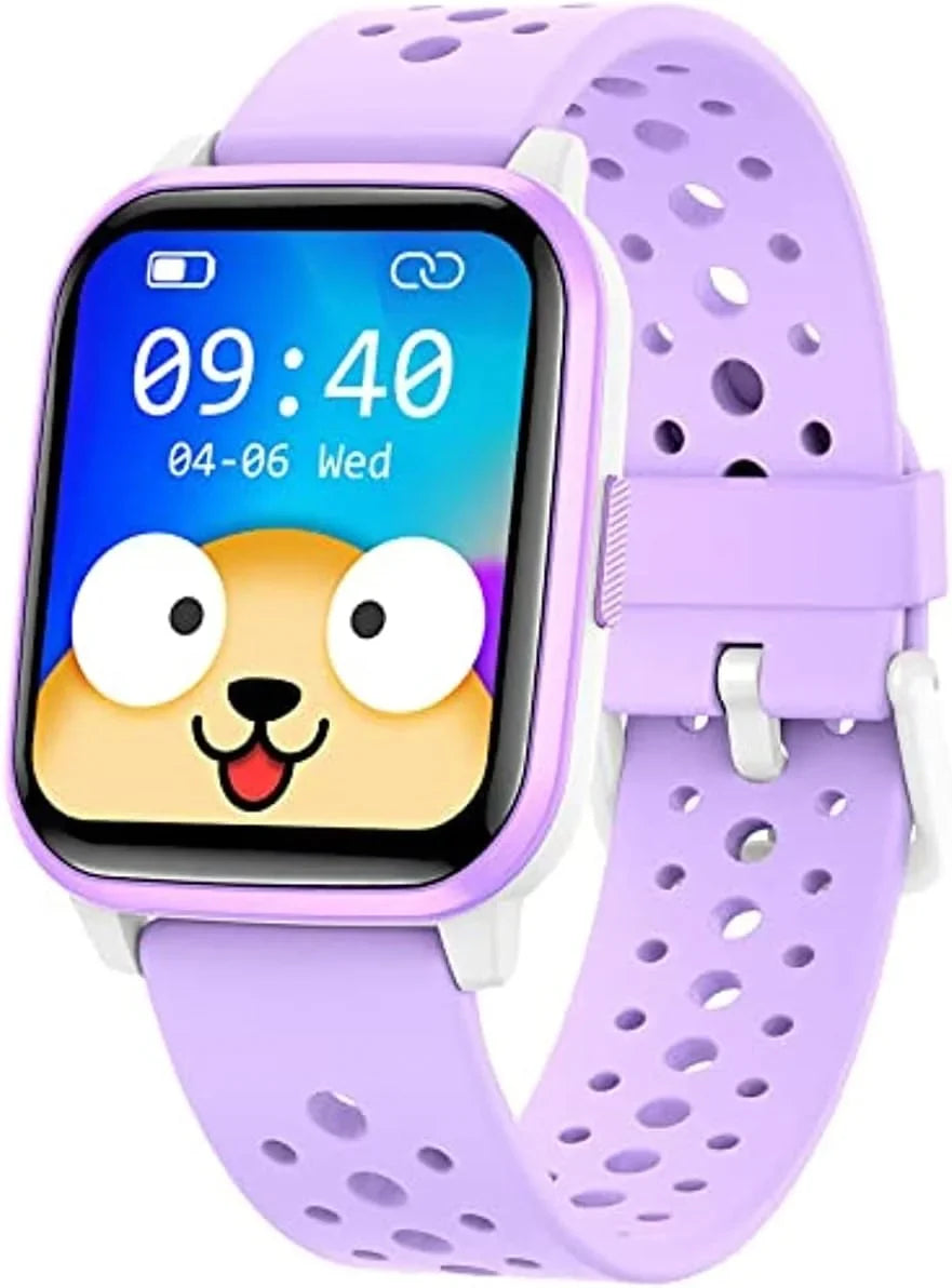 Pedometers,Waterproof Kids Girls IP68 Smart with Fitness Tracker Watch Activity Watch Watch for for Kids Age Sleep 20 6+ Great Kids Sports Purple） Modes, Teens（A with Boys, Mode,