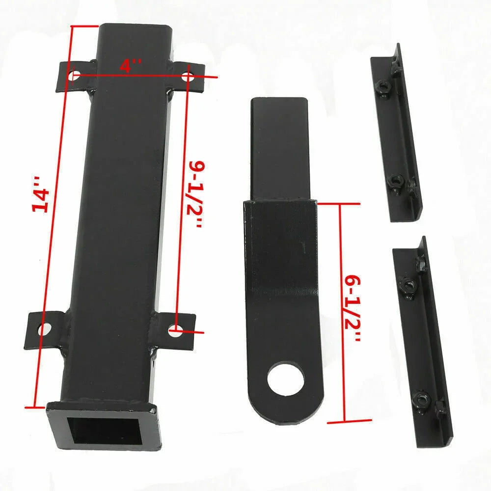 Universal 2" Cart Rear Seat Trailer Club Car Rear Kit Hitch Receiver Receiver Trailer Hitch EZGO Yamaha Receiver Golf Hitch