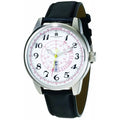 Charles-Hubert- Case Mens Watch Quartz Stainless Paris Steel #3776-WB