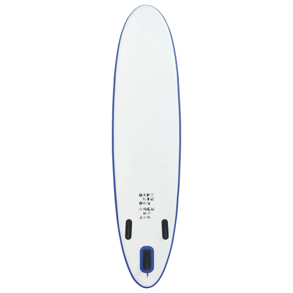 Paddle ametoys White Board Inflatable and Blue Surfboard Set