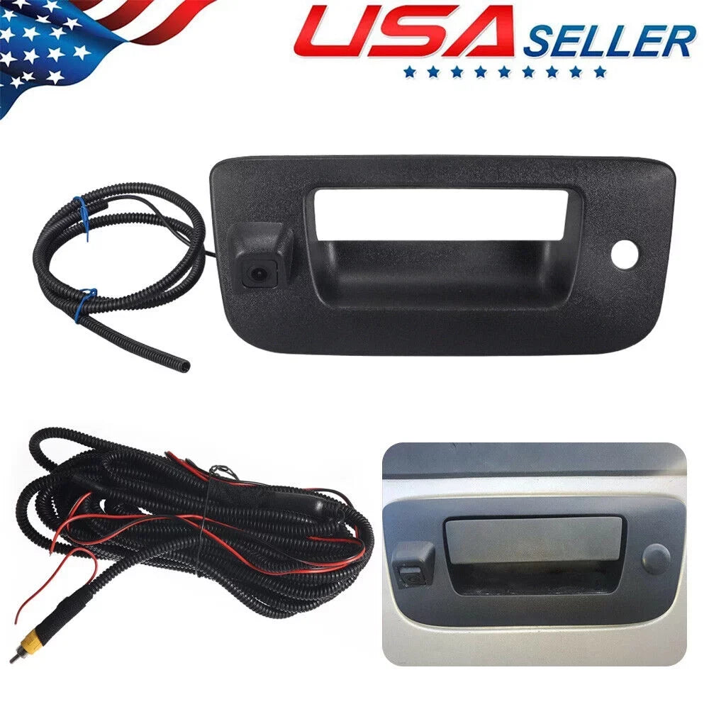Camera Chevy For Handle Silverado/GMC 07-13 View Backup Onemayship Sierra Tailgate Rear