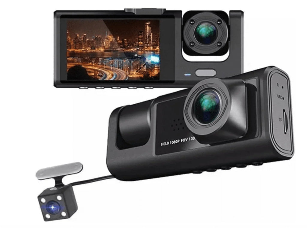 Screen Loop 2-inch G-Sensor Recorder, Dash Night High-Definition Card +32 Motion Channel Detection, 1080P, Vision, cam, 3 Driving recording, SD GB