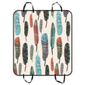 Cars GCKG Seat SUV Pet 54x60 For Car Hammock Mat Trunk Cover Feather inches Cargo Car Mat Colorful Mat and Trucks Dog Seat Aztec