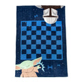 Star Blanket, Microfiber 100% Game Wars Mandalorian Checkers