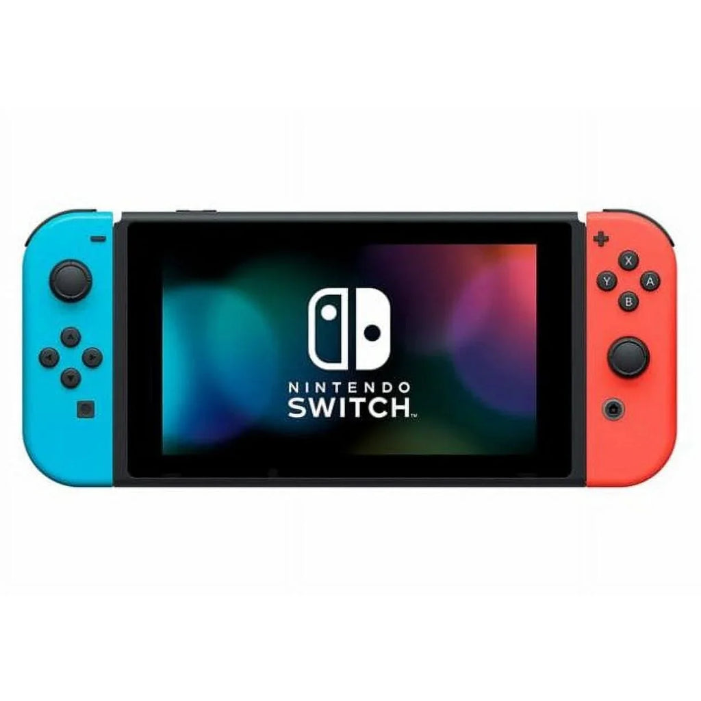 Pre-Owned Red & Neon Joy-Con Blue HADSKABAA Console Switch Neon 32GB Nintendo