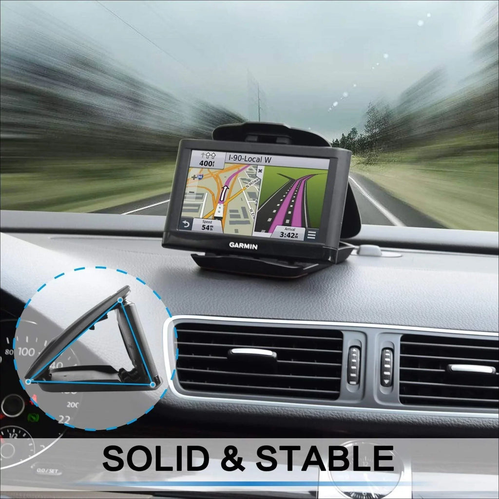 Black for Replacement Dash Dezl Phone Car Rand Drivesmart, Satnav Adhesive Holder Roadmate, GPS Magellan Mount Nuvi Tomtom, - Drive McNally, Dashboard Dock for Navman, Non-Slip Matte Cell Garmin