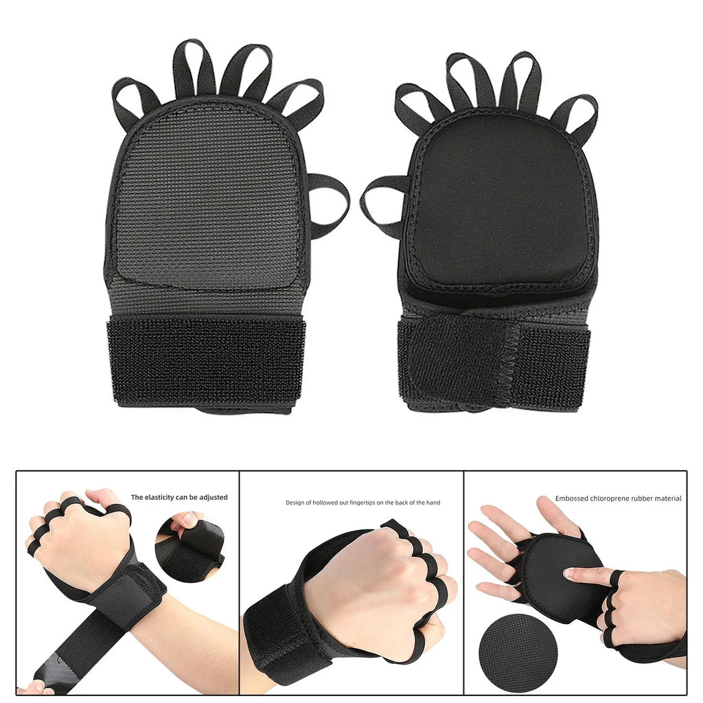 Kettlebells Shrugs Grips 4xGymnastics Hand Grips Power kesoto for Lifting Deadlifting