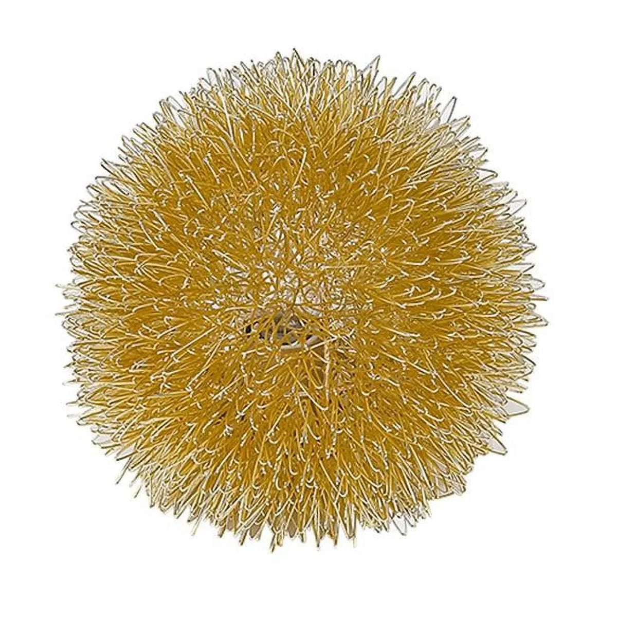 Gold 1-Light Accent in. 9 HomeRoots Rose Luminary 397952 Lamp