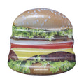 Pool Deluxe 60-Inch Inflatable Float Cheeseburger Swimming Brown Island