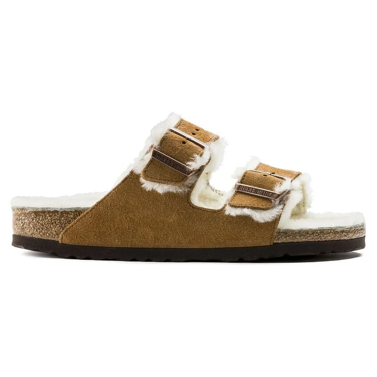 Shearling 1001128 BIRKENSTOCK Mink Arizona Shearling - Unisex Suede/Natural