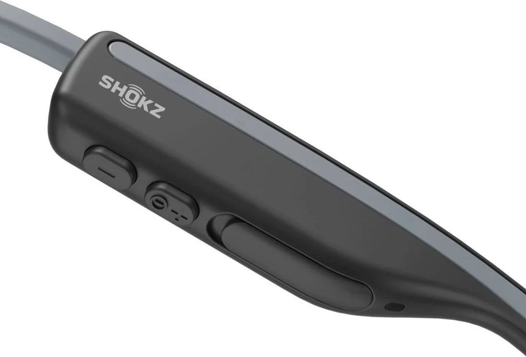 Headphones Bone Conduction Restored Ear Gray Lifestyle/Sport Open OpenMove Shokz - (Refurbished)