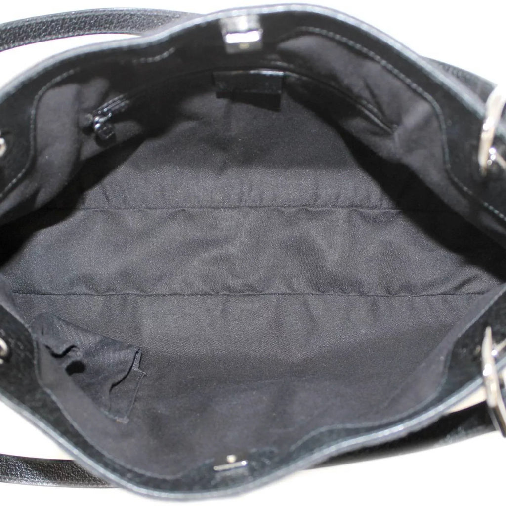 121023 canvas (Good) Pre-Owned tote GUCCI Gucci bag GG black