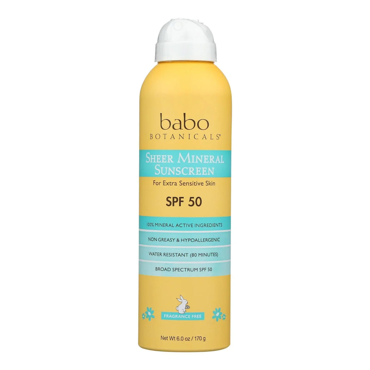 '- Spf 1 - Babo Sheer Sunscrn Spry 50 OZ Each-6 Botanicals