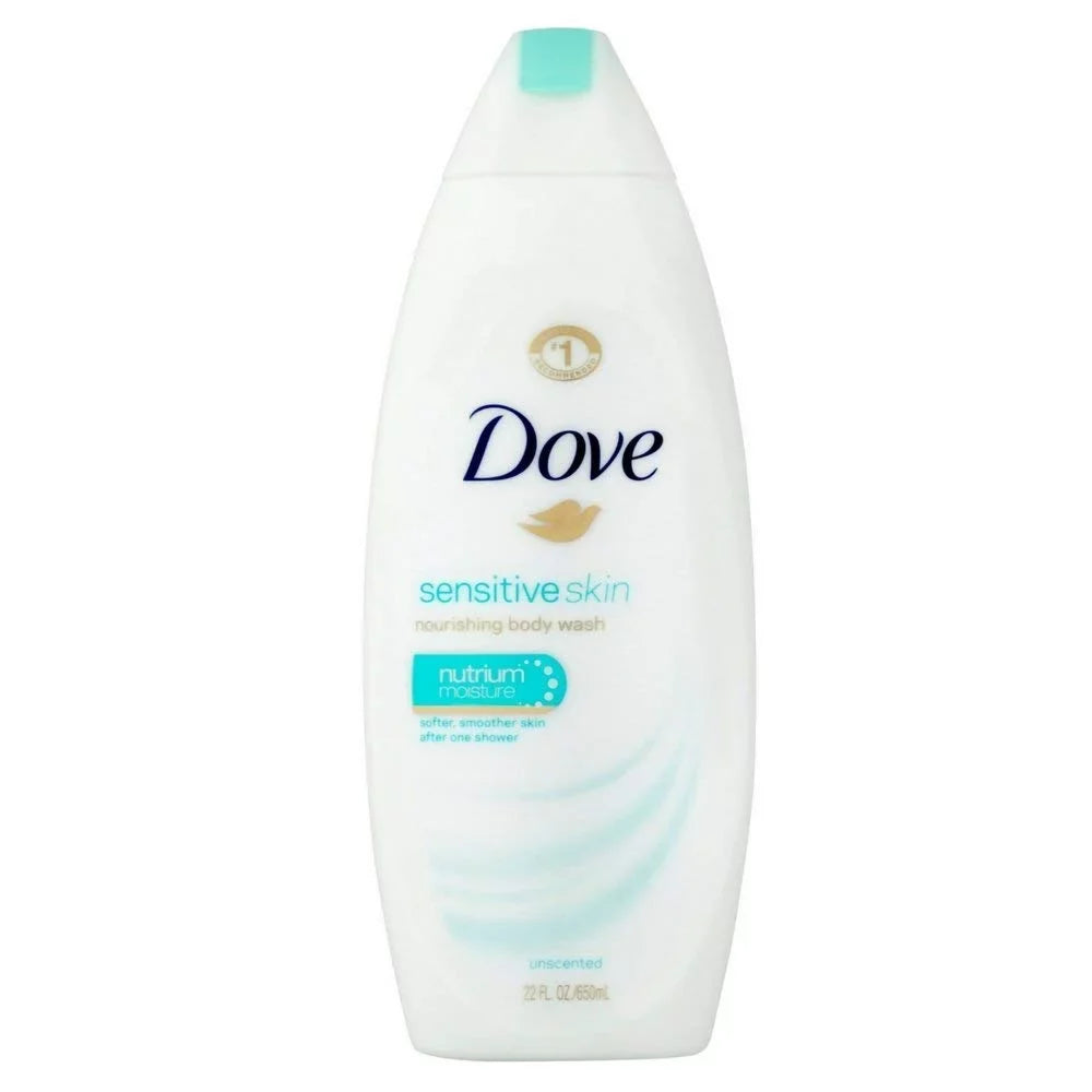 Body Pack) 22 (2 Sensitive Skin Wash (650ml) Dove Ounce