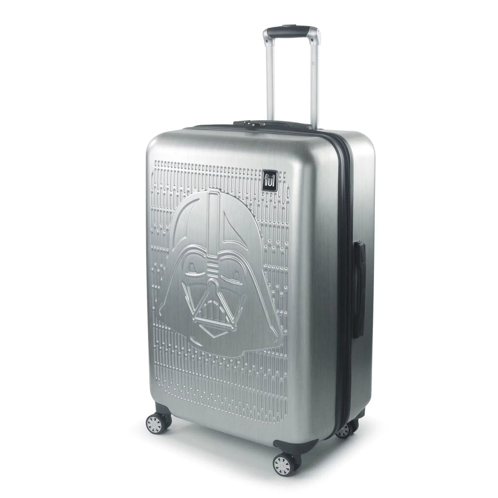 Luggage, Vader Silver Star 29 Hardshell with Darth Wheels, Wars Embossed Inch Suitcase Rolling