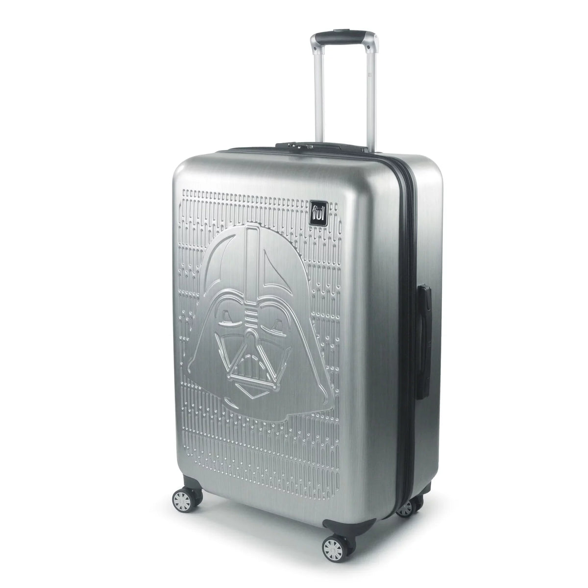 Luggage, Vader Silver Star 29 Hardshell with Darth Wheels, Wars Embossed Inch Suitcase Rolling