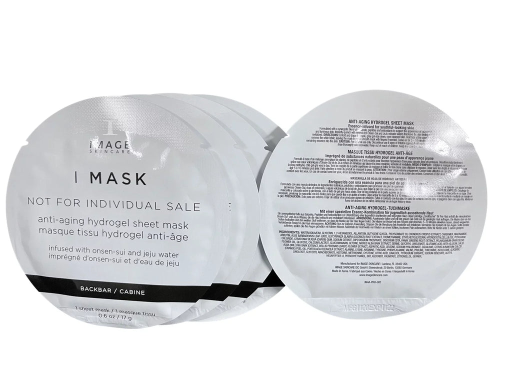 Image oz Set 0.6 Skincare 5 Hydrogel of Mask Sheet