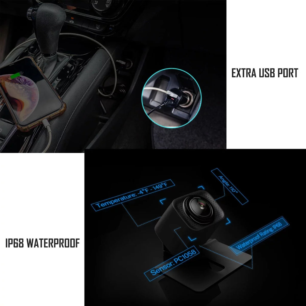 Camera Trailer View Vehicle Camera Camera Wireless Digital System Waterproof Reversing BackUp Easy Installation, Rear Wireless Camera Trucks, for for Backup