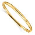 3/16 Polished Bracelet 14k Hinged Bangle QHP3/16O High Oversize