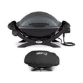 Q with (Black) Cover 1400 Weber Grill Electric Grill