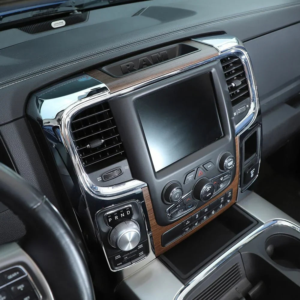 Console Teledu Side Panel Chrome Trim Navigation Cover Center