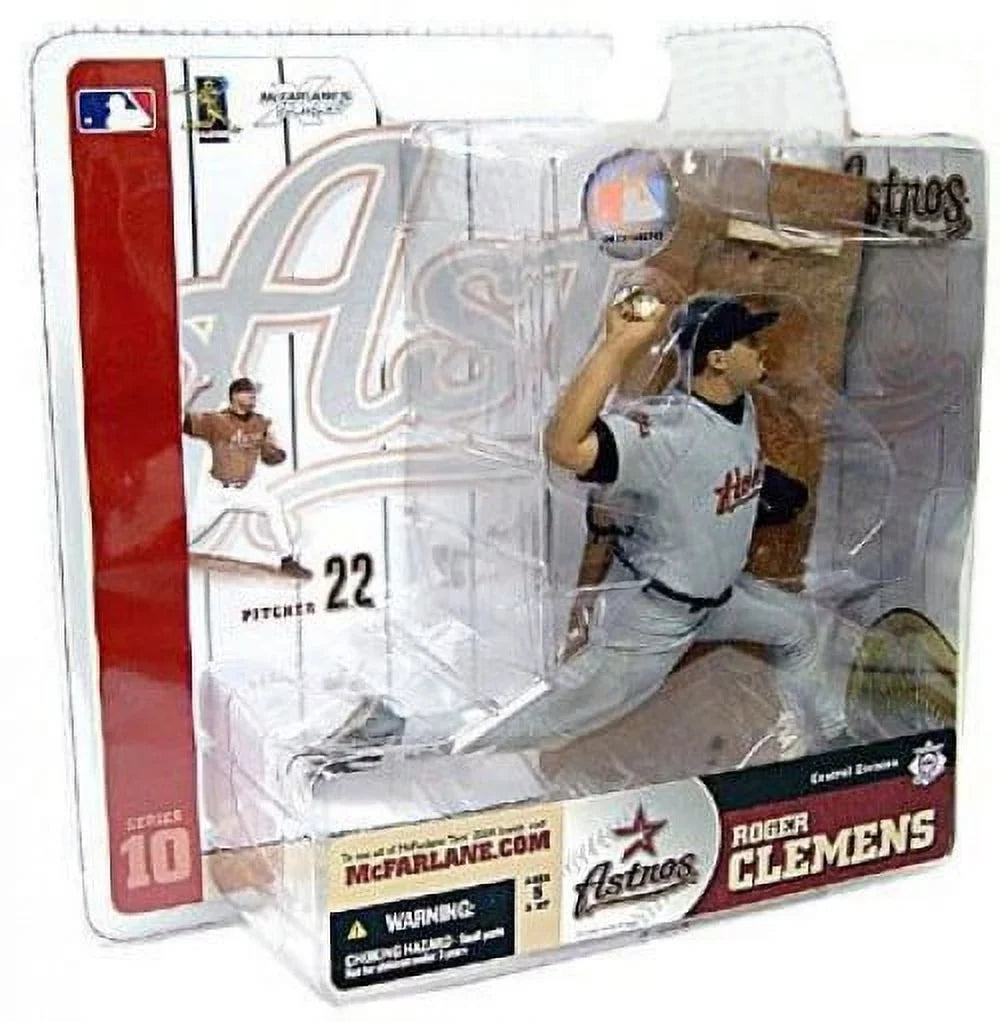 Series Sports Roger Figure Picks Variant) MLB McFarlane Action 10 Clemens Jersey (Gray