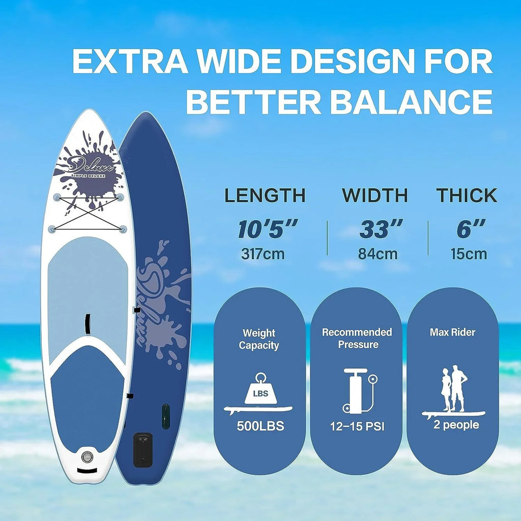 Paddle Ultimate Water Performance Inflatable - Board Pink Deluxe 27.55 -