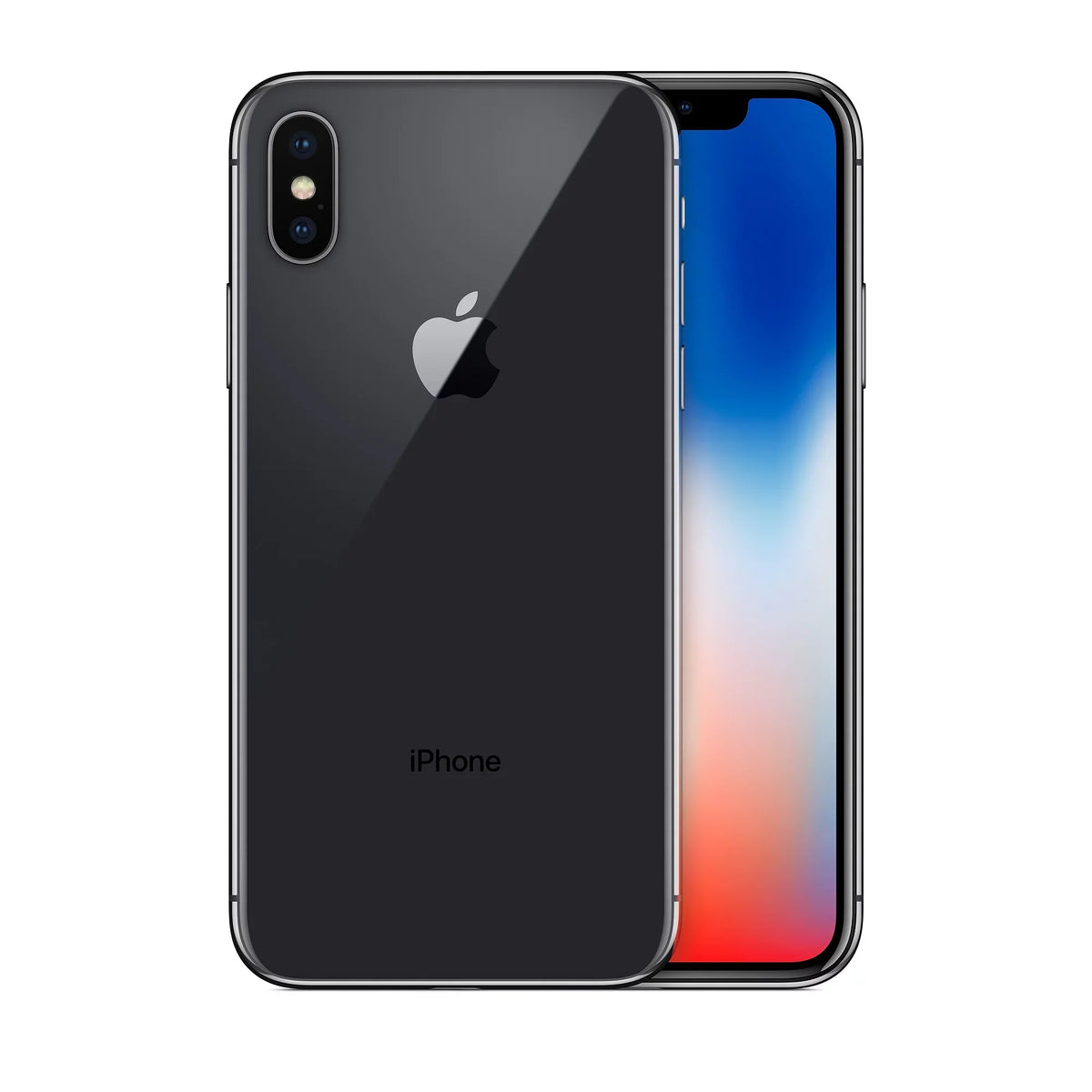iPhone Wireless) (Refurbished: X (Cricket Gray 64GB Space Pre-Owned Apple Good)