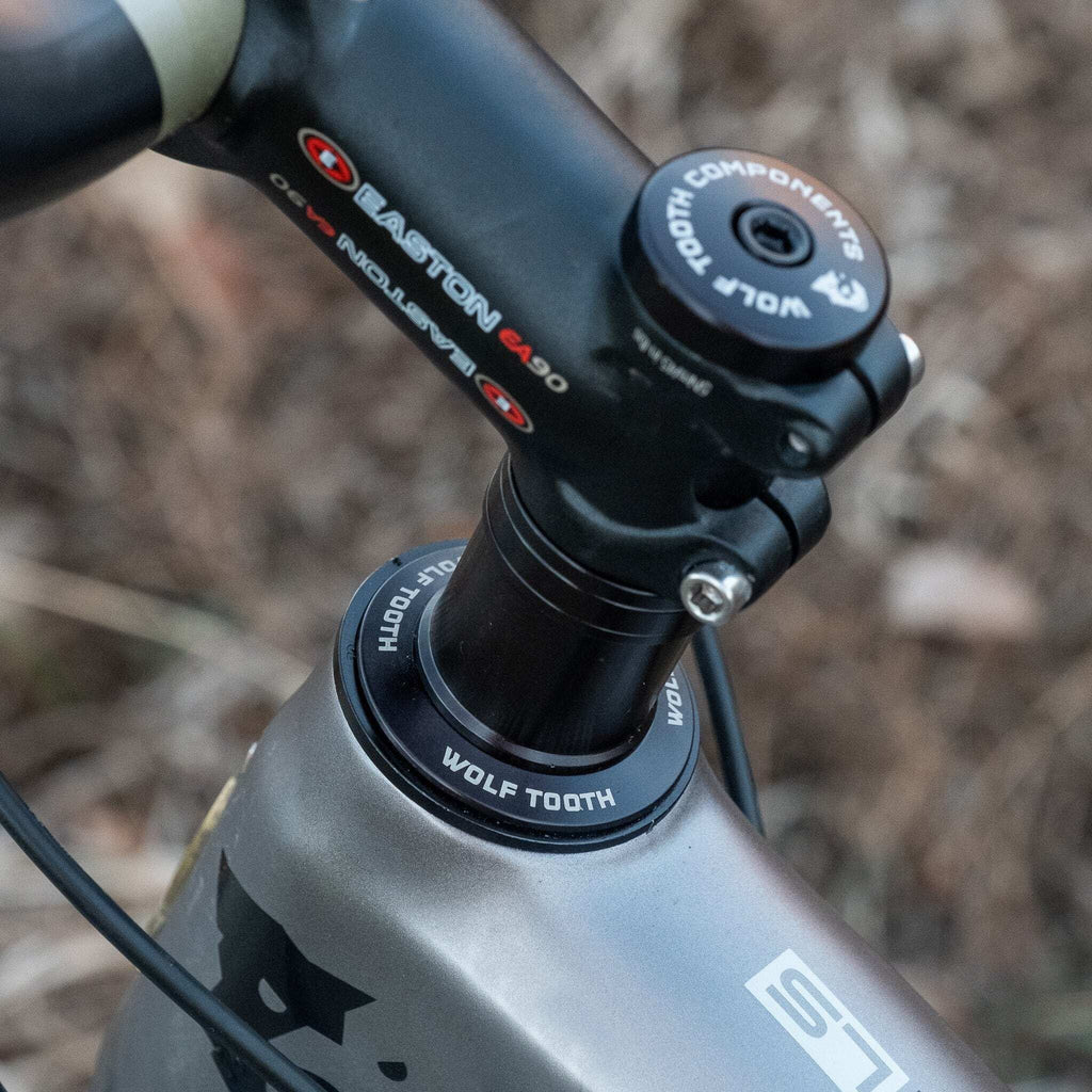 Black ZS44/EC49, - Performance GeoShift 1 Deg, Long, Tooth Headset Wolf Angle