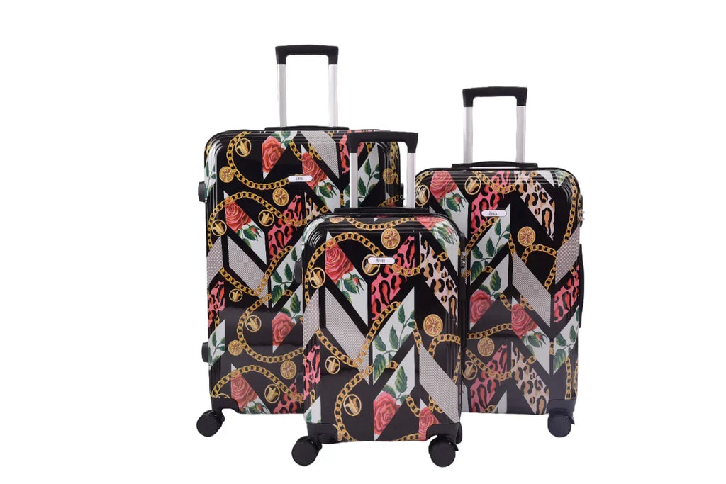 Combo Xena shell Set Dual Hard Lightweight Lock ABS Piece Spinning 360 3 24", 20" Wheels 28", Luggage