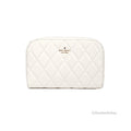 Parchment Spade Smooth Carey Camera Quilted Leather Kate Mini Crossbody Handbag